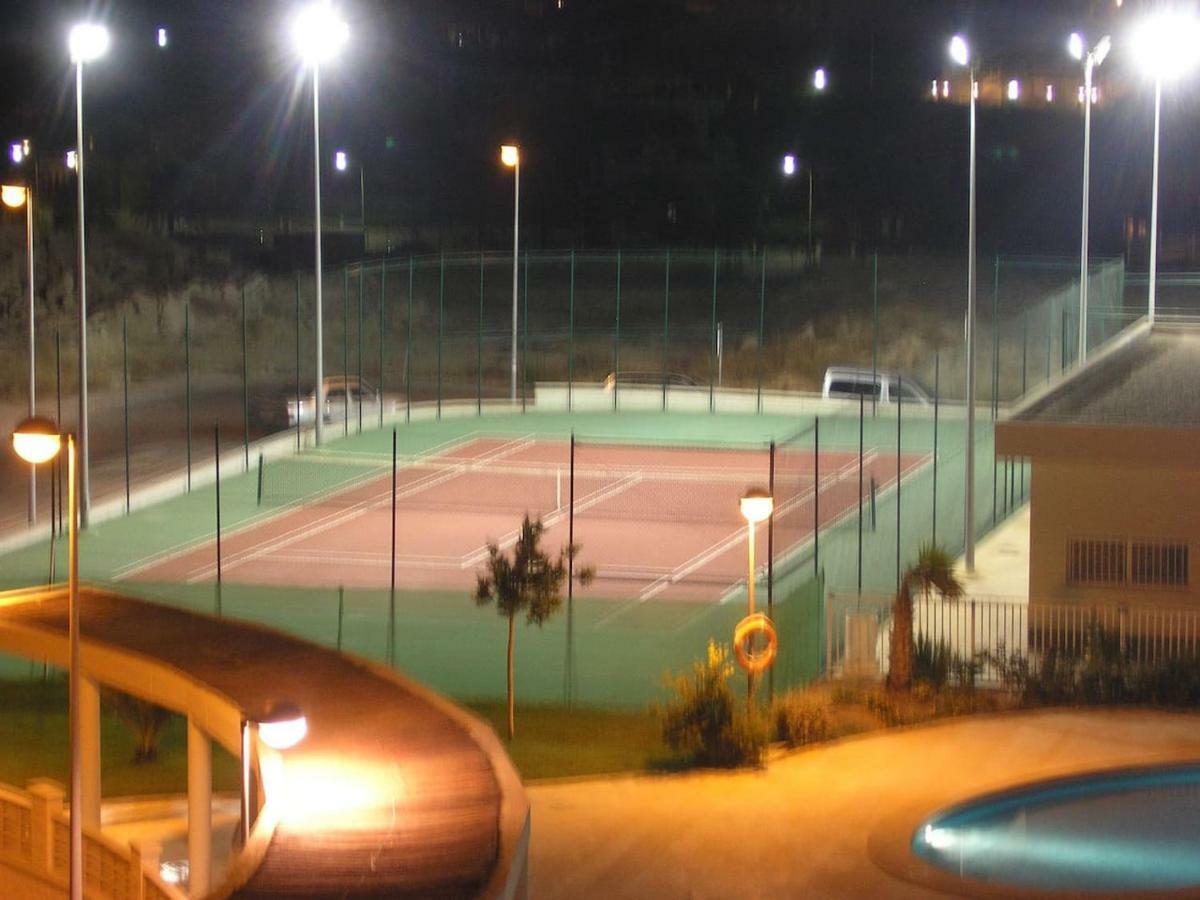 2 dorm.A/A.Vista mar.WiFi.Gym.Sauna.Terraza.Parking. El Campello Bagian luar foto
