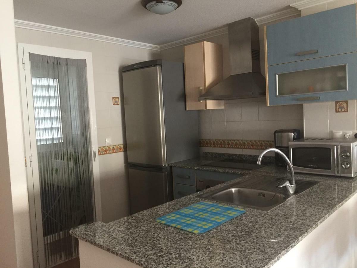 2 dorm.A/A.Vista mar.WiFi.Gym.Sauna.Terraza.Parking. El Campello Bagian luar foto